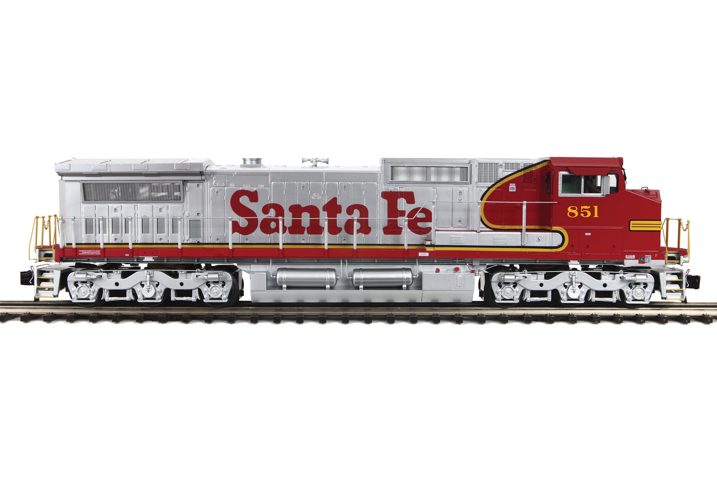 PREORDER MTH 20-21977-1 Premier Line Dash-8 Diesel Locomotive, Atchison Topeka & Santa Fe #851 (DCC and Sound) | 585.85