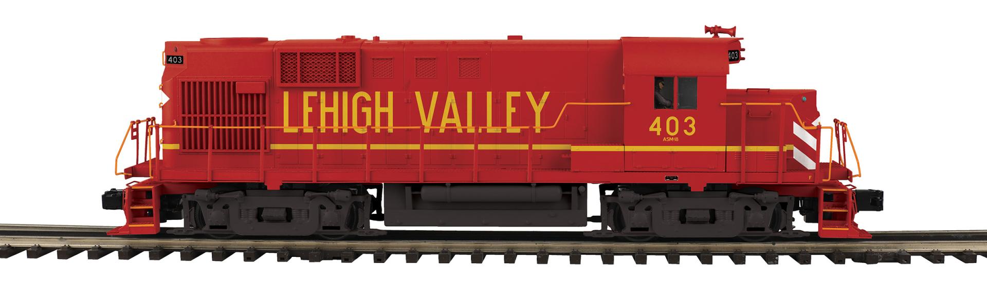 PREORDER MTH Premier O 20-22056-1 RS-11 Low-Hood Diesel Engine, Lehigh Valley #403 (ProtoSound 3.0 Equipped)