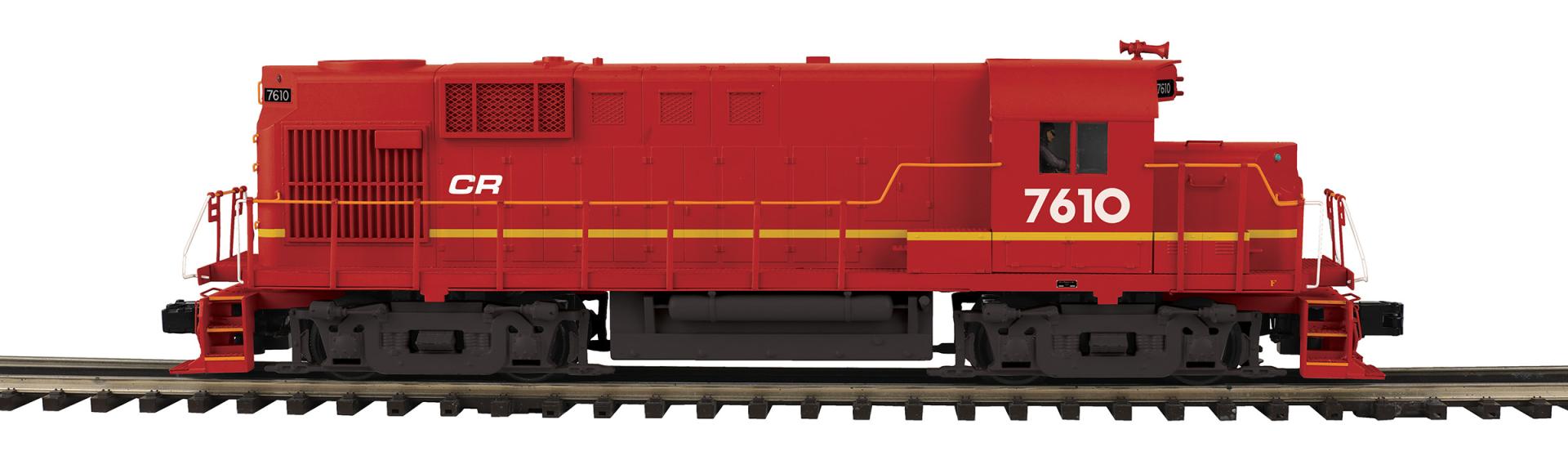 PREORDER MTH Premier O 20-22063-1 RS-11 Low Hood Diesel Engine, Conrail #7612 (ProtoSound 3.0 Equipped)