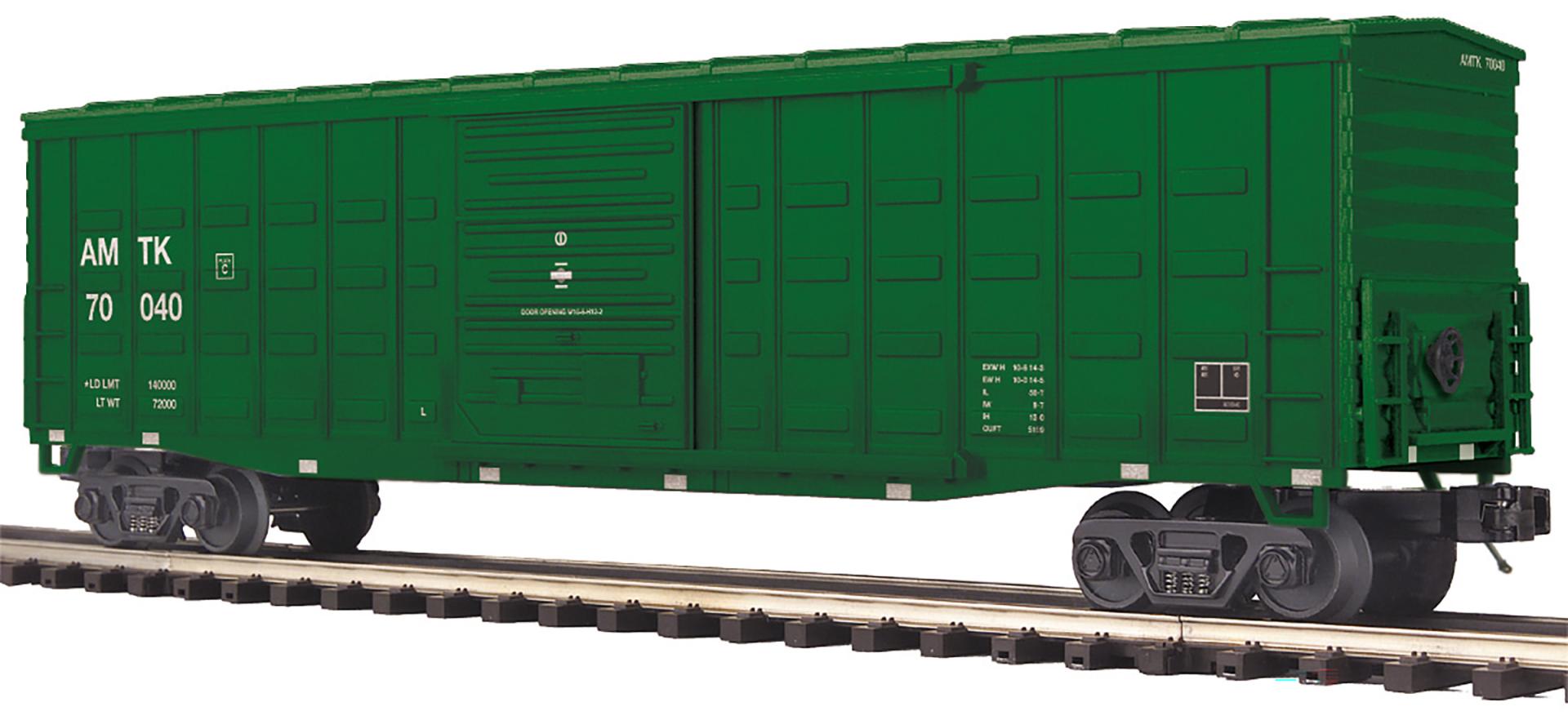 PREORDER MTH Premier O 20-99482 50' Waffle Boxcar, Amtrak