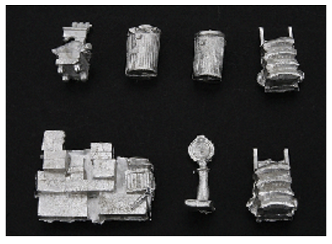 Bar Mills 205  STREET STUFF, HO