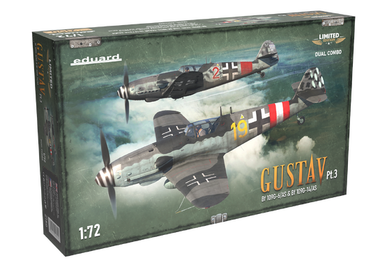 Eduard 1/72 GUSTAV Pt. 3 DUAL COMBO Limited Edition