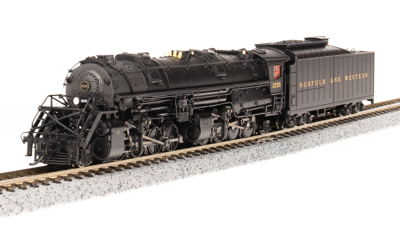 BLI 7224 N&W Y6b 2-8-8-2, #2200, 22I tender, Paragon4 Sound/DC/DCC, N