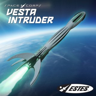 Estes Rockets 7312 Space Corps Vesta Intruder