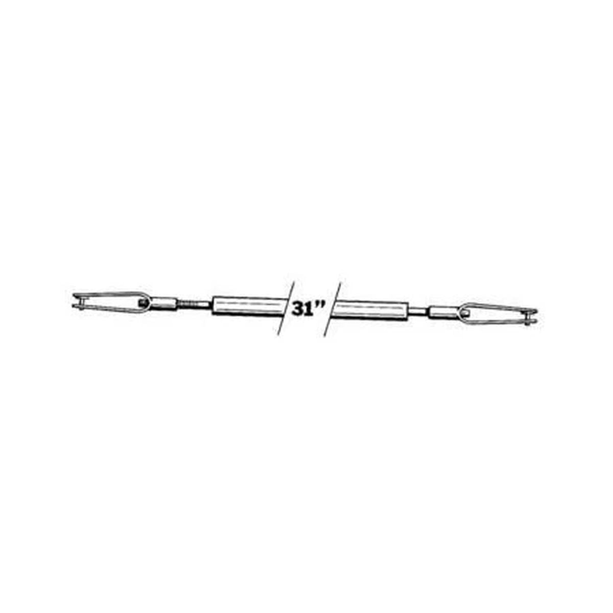 DUB - Du-Bro 113 Mini-NY Steel Pushrod Assembly (QTY/PKG: 2 )