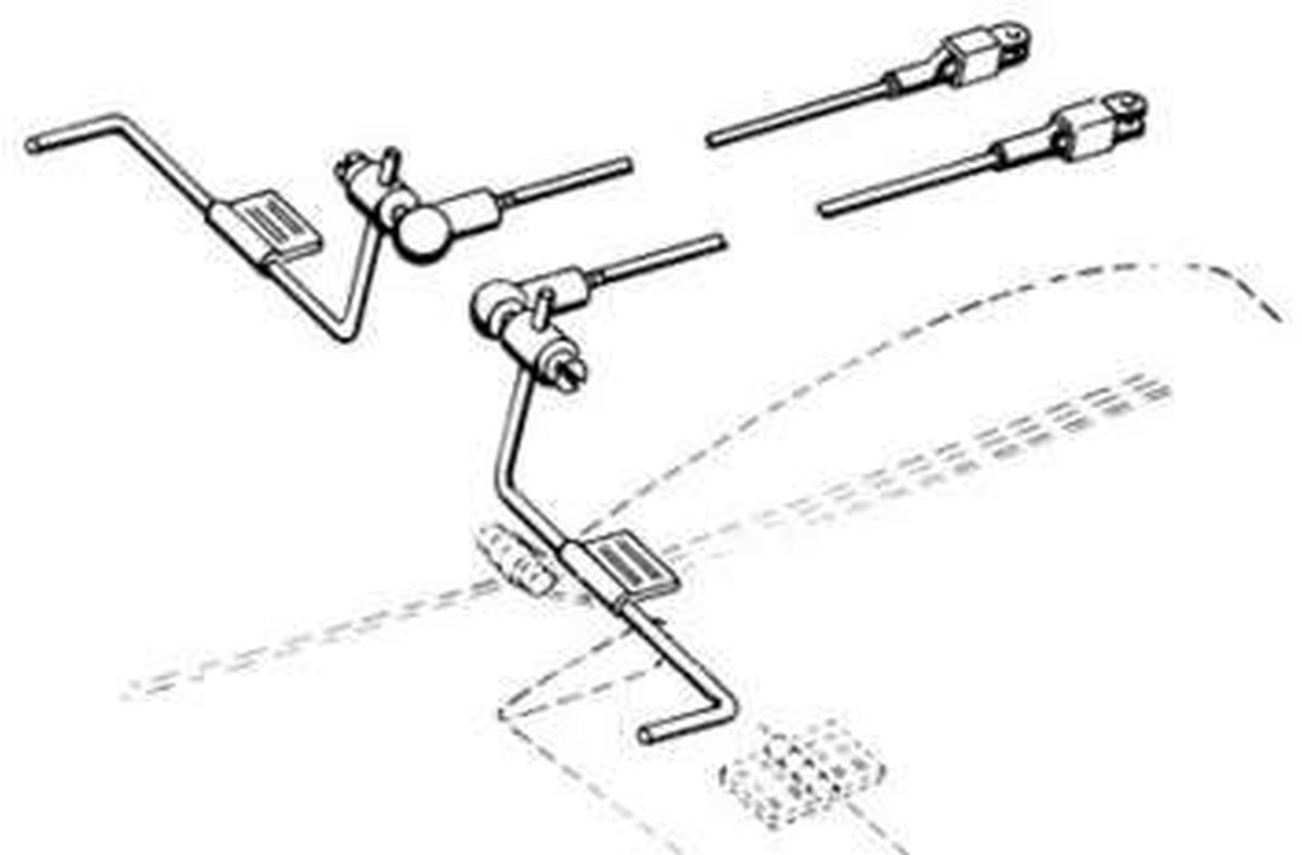 DUB - Du-Bro 186 Strip Aileron Ball Link (QTY/PKG: 1 )