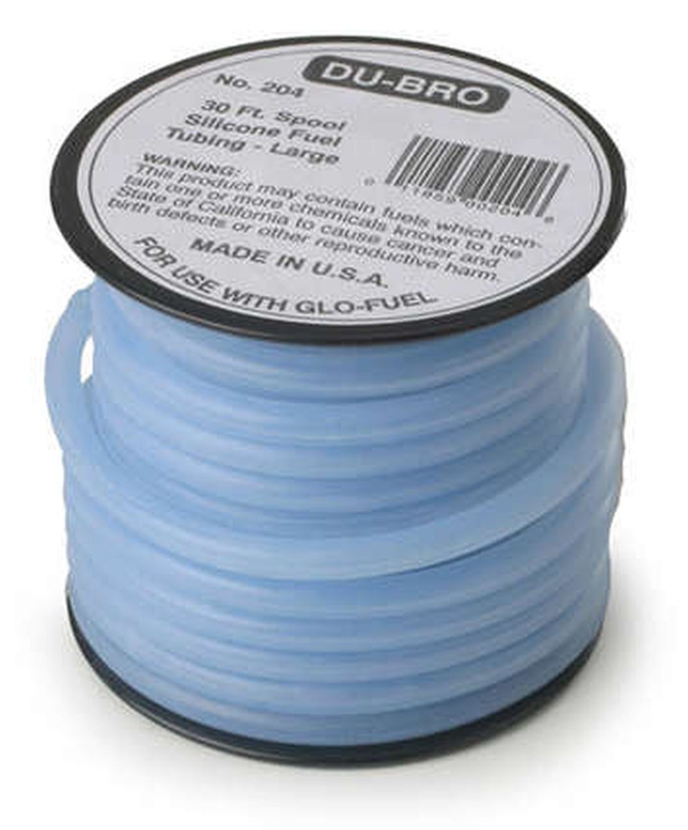 DUB - Du-Bro 196 50 ft. Small Super Blue Slicone Tubing