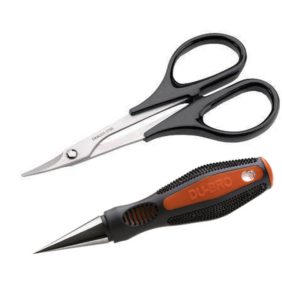 DUB - Du-Bro 2331 Body Reamer Scissors (Straight) & Scissors (Curved) Set (1