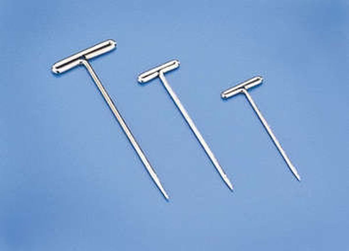 DUB - Du-Bro 254 Nickel Plated T-Pins 1-1/2'' (QTY/PKG: 100 )