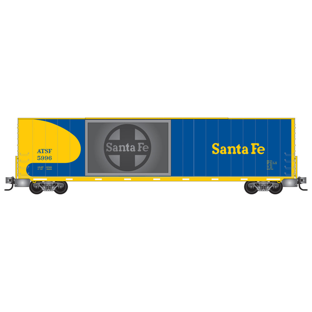 Micro-Trains 102 00 852 N 60' Boxcar #5996, Atchison Topeka & Santa Fe
