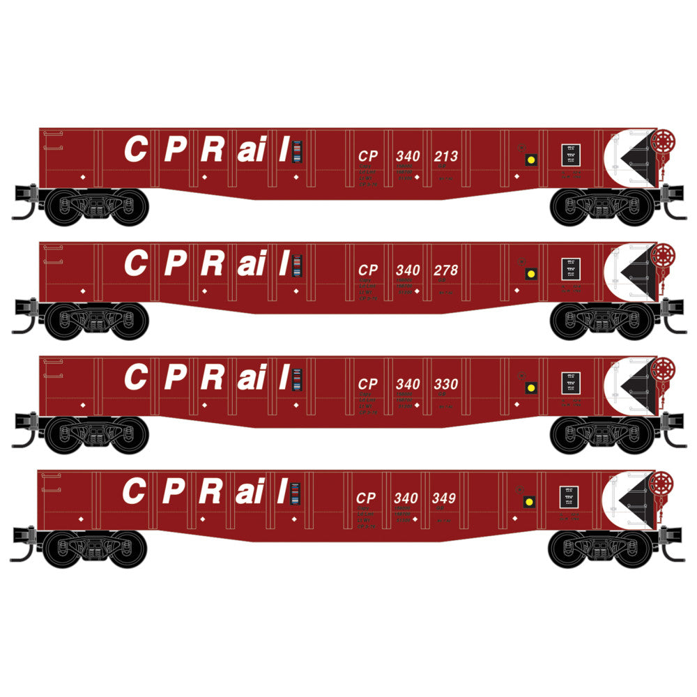 PREORDER Micro-Trains 983 00 239 N Gondola Rail Runner Pack #239, Canadian Pacific