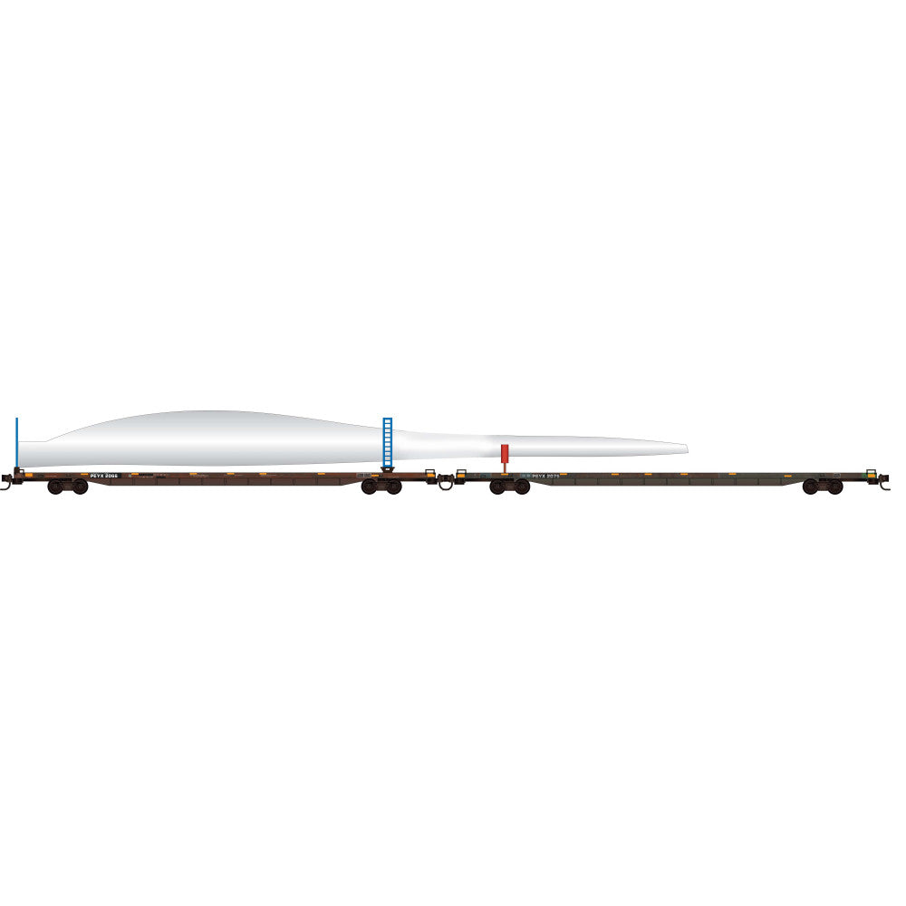 PREORDER Micro-Trains N Wind Turbine Complete Freight Set