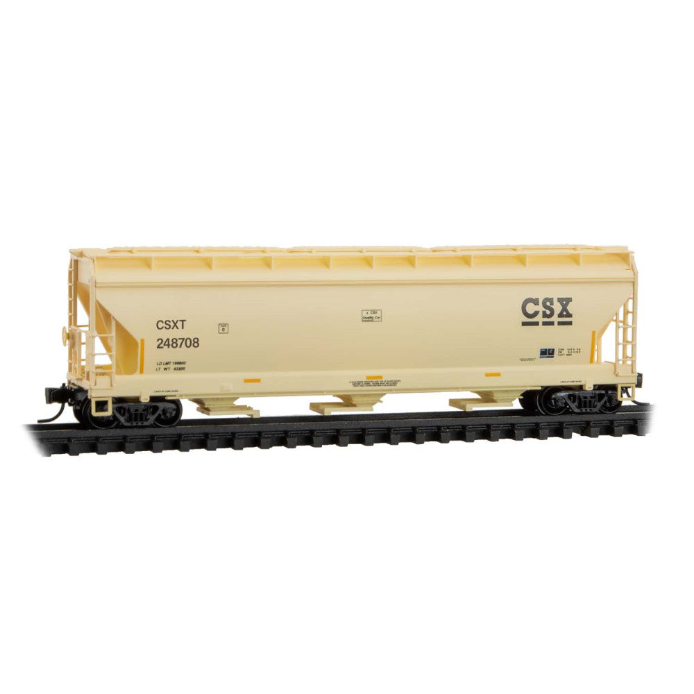 Micro-Trains N 09400931 3-Bay Covered Hopper, CSX #248708