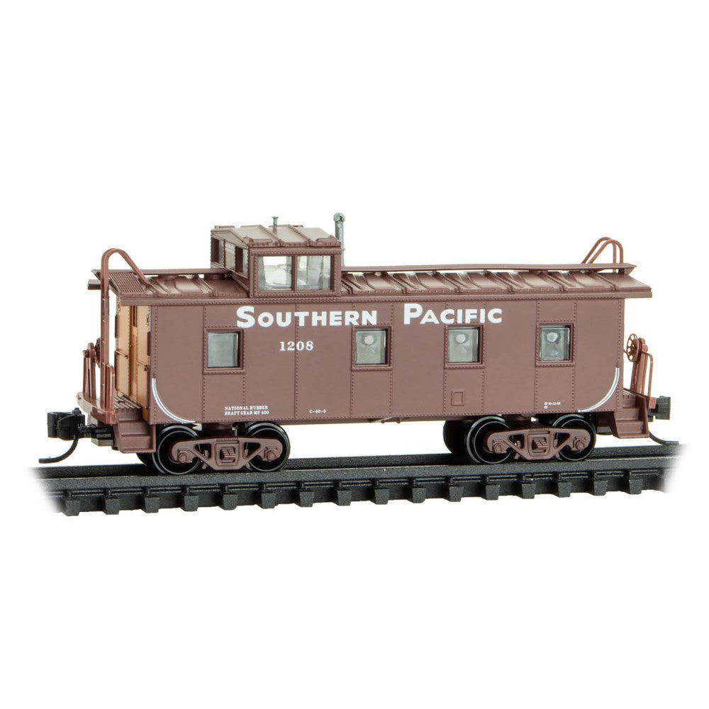Micro-Trains N 10000321 36' Riveted Steel Caboose, Southern Pacific #1208