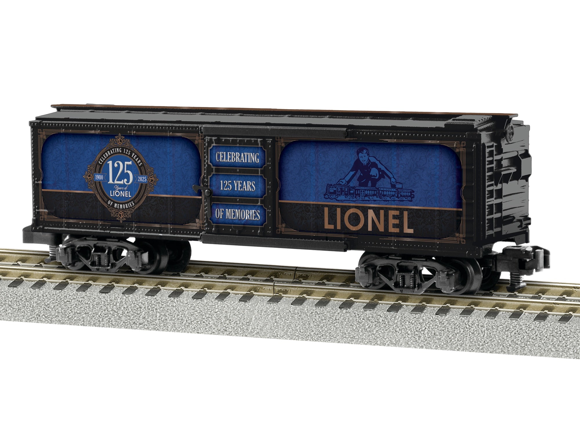 PREORDER Lionel S 2519020 American Flyer Boxcar, Lionel 125th Anniversary | 62.99