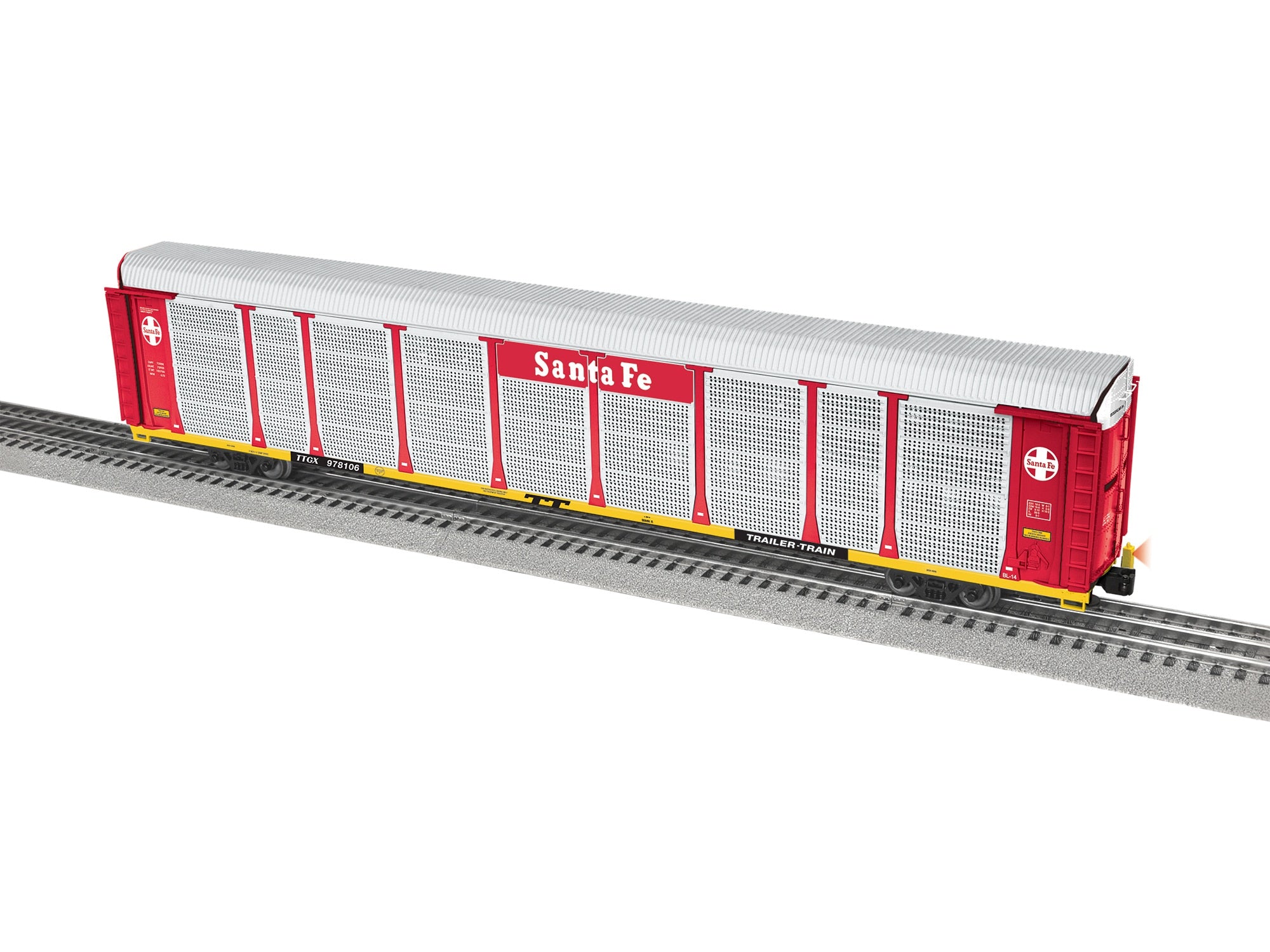 PREORDER Lionel O 2526410 Vision Autorack, Atchison Topeka & Santa Fe #978106 | 314.99