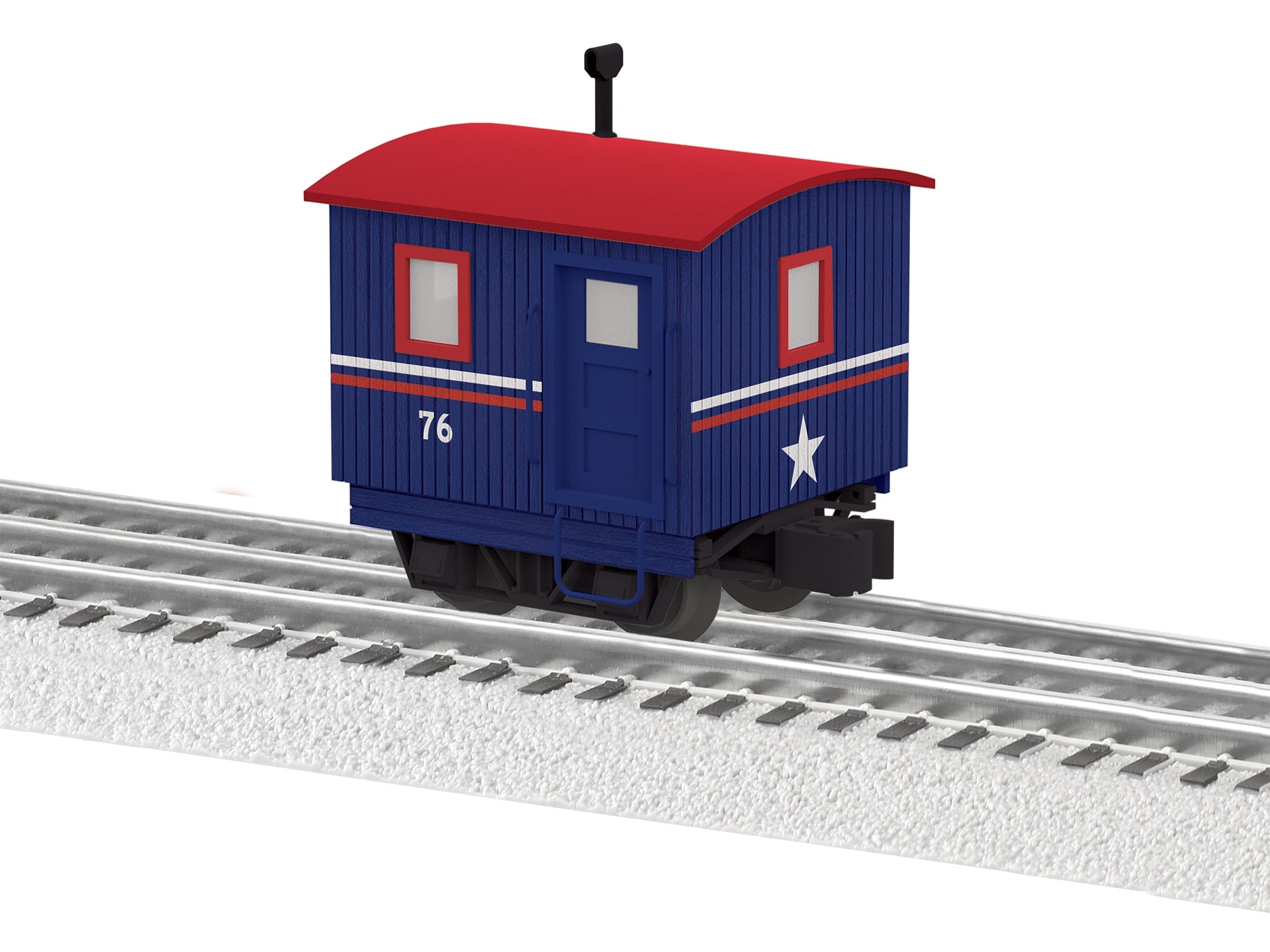 PREORDER Lionel O 2526760 Disconnect Caboose, USA #76 | 44.99