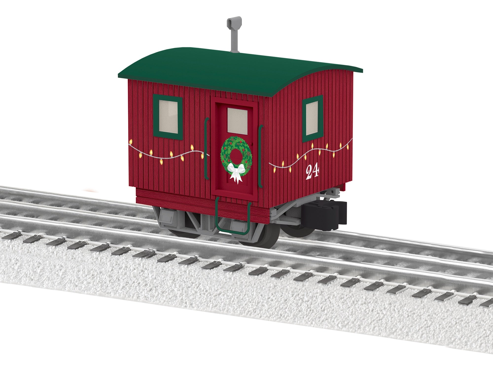 PREORDER Lionel O 2526800 Disconnect Caboose, Christmas #24 | 44.99