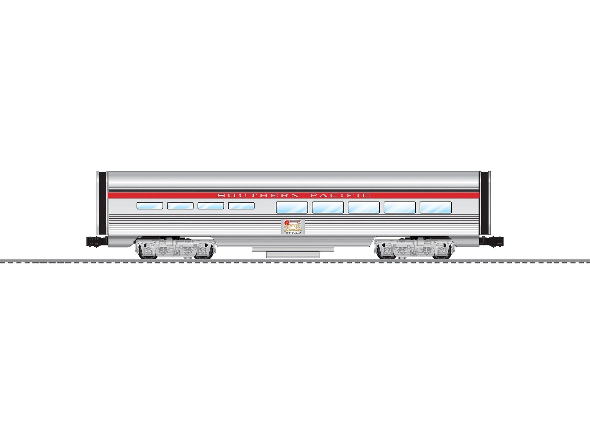PREORDER Lionel O 2527750 15" Aluminum StationSounds Diner, Southern Pacific | 359.99