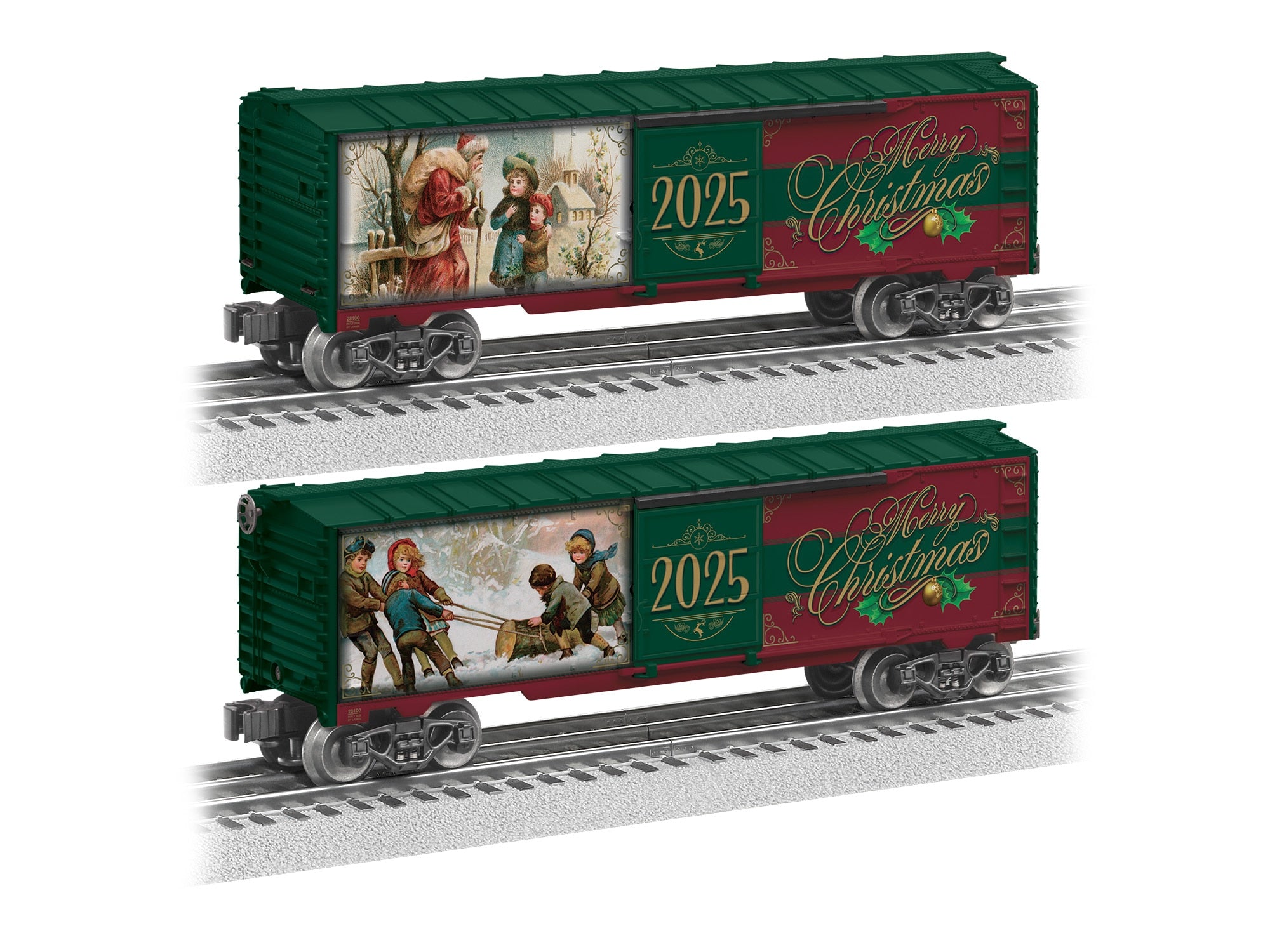 PREORDER Lionel O 2528100 Boxcar, Christmas 2025 | 80.99