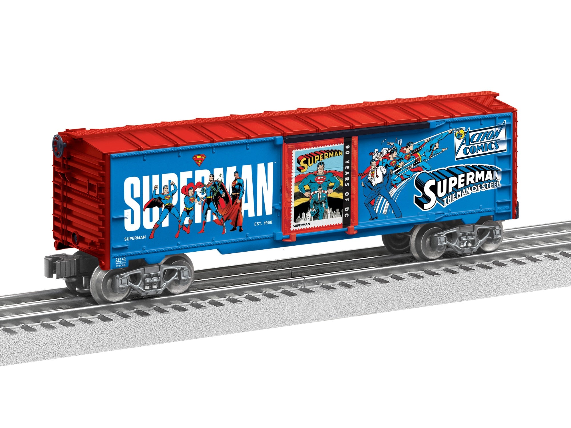 PREORDER Lionel O 2528140 Boxcar, DC Comics 90th Anniversary Superman | 89.99