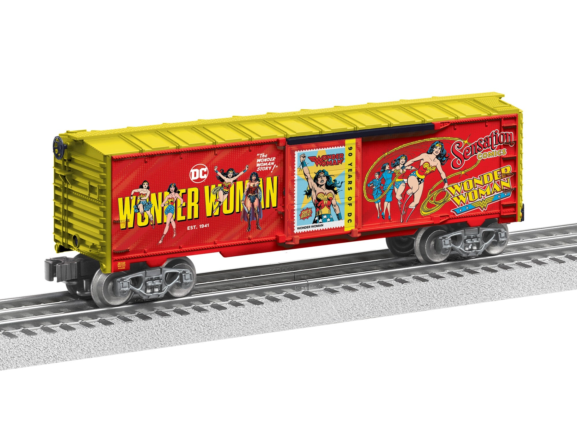 PREORDER Lionel O 2528160 Boxcar, DC Comics 90th Anniversary Wonder Woman | 89.99
