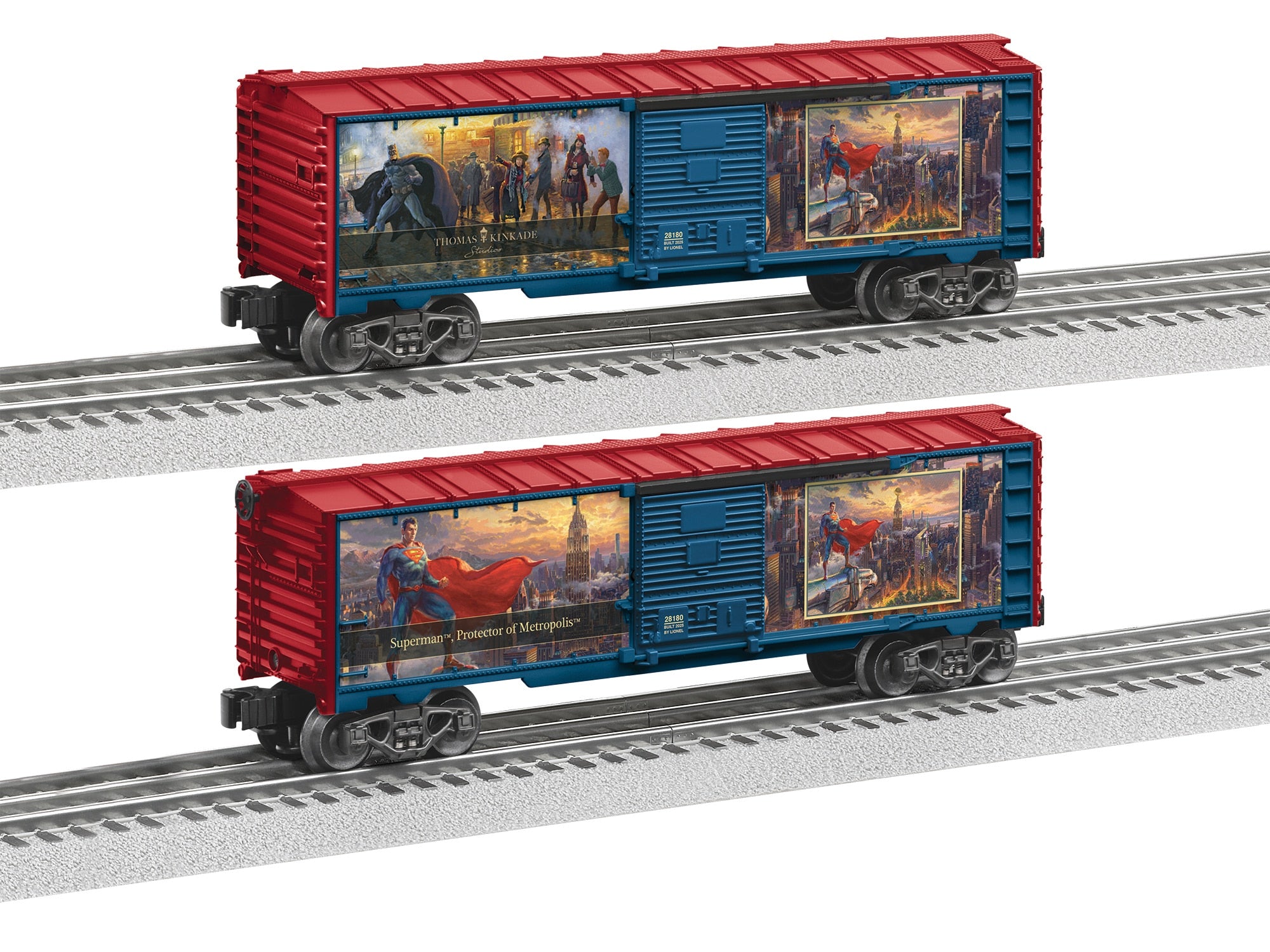 PREORDER Lionel O 2528180 Thomas Kinkade Studios Boxcar, DC Comics Superman Protector Of Metropolis | 89.99