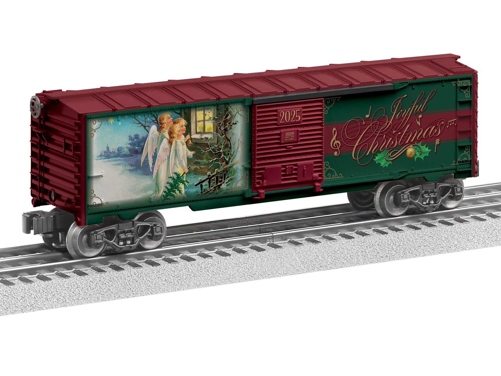 PREORDER Lionel O 2528200 Sound Boxcar, Christmas 2025 | 107.99