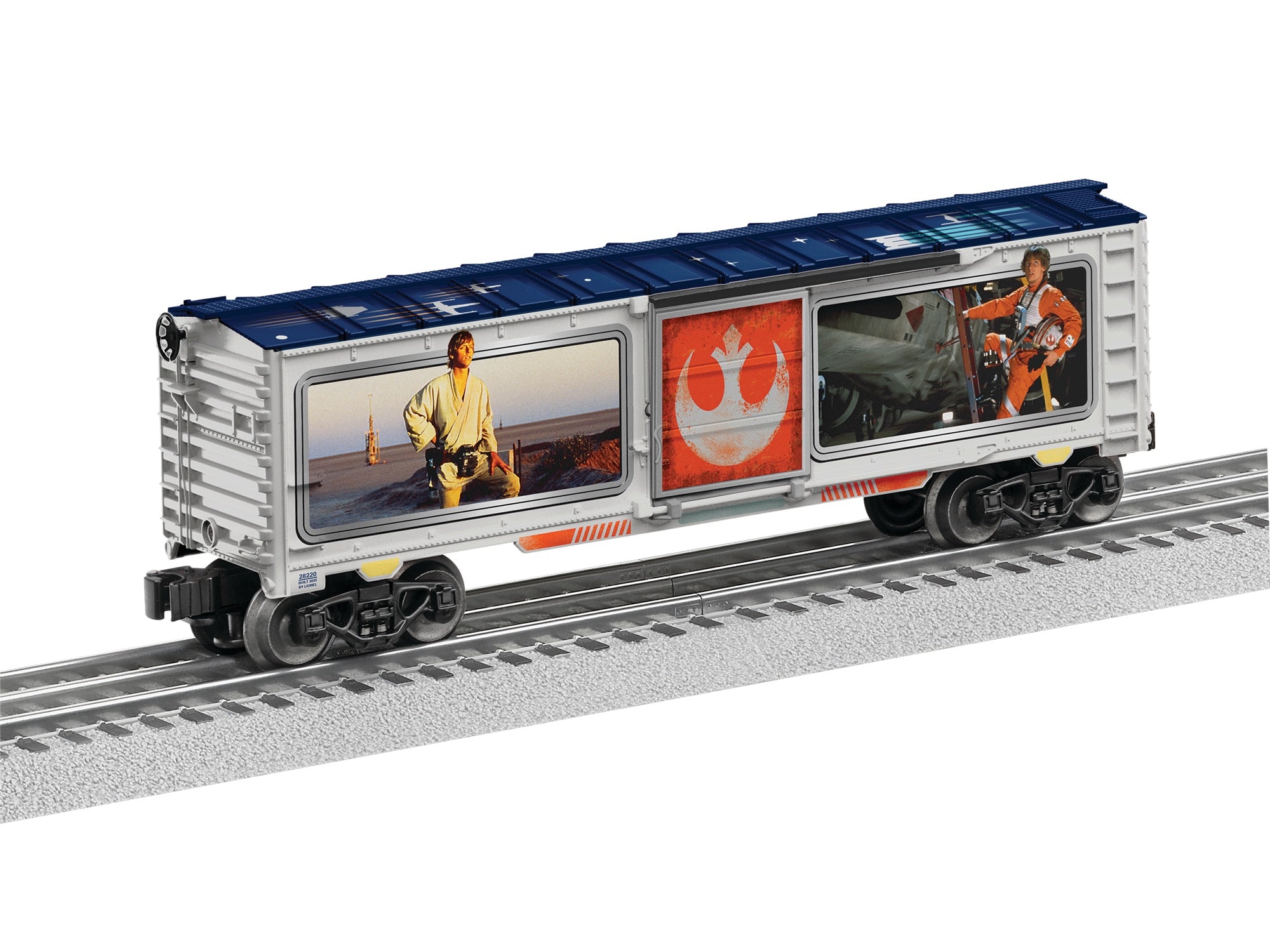 PREORDER Lionel O 2528220 Star Wars Character Boxcar, Luke Skywalker | 98.99