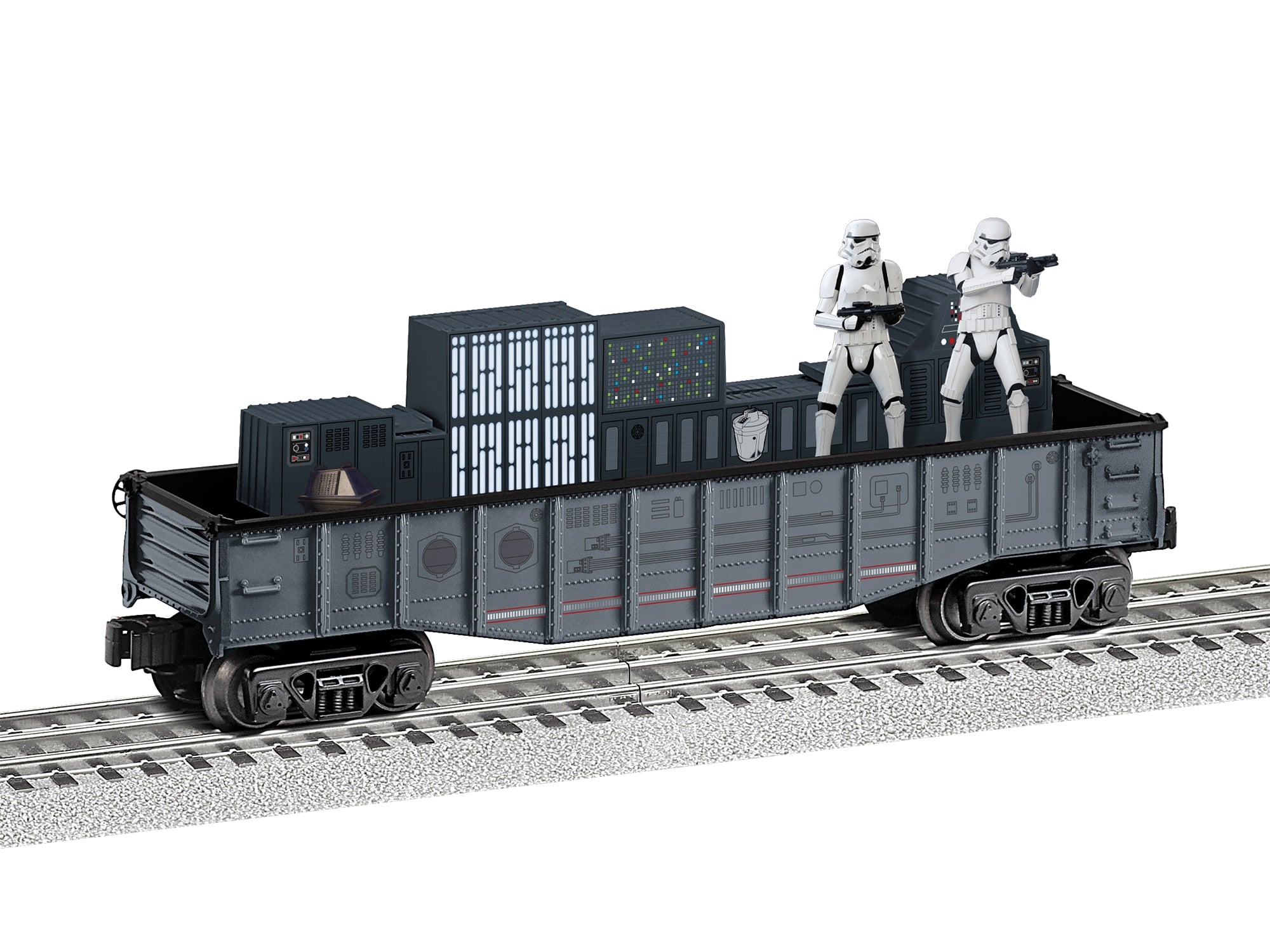 PREORDER Lionel O 2528320 Star Wars Empire Chasing Gondola, Stormtroopers | 116.99