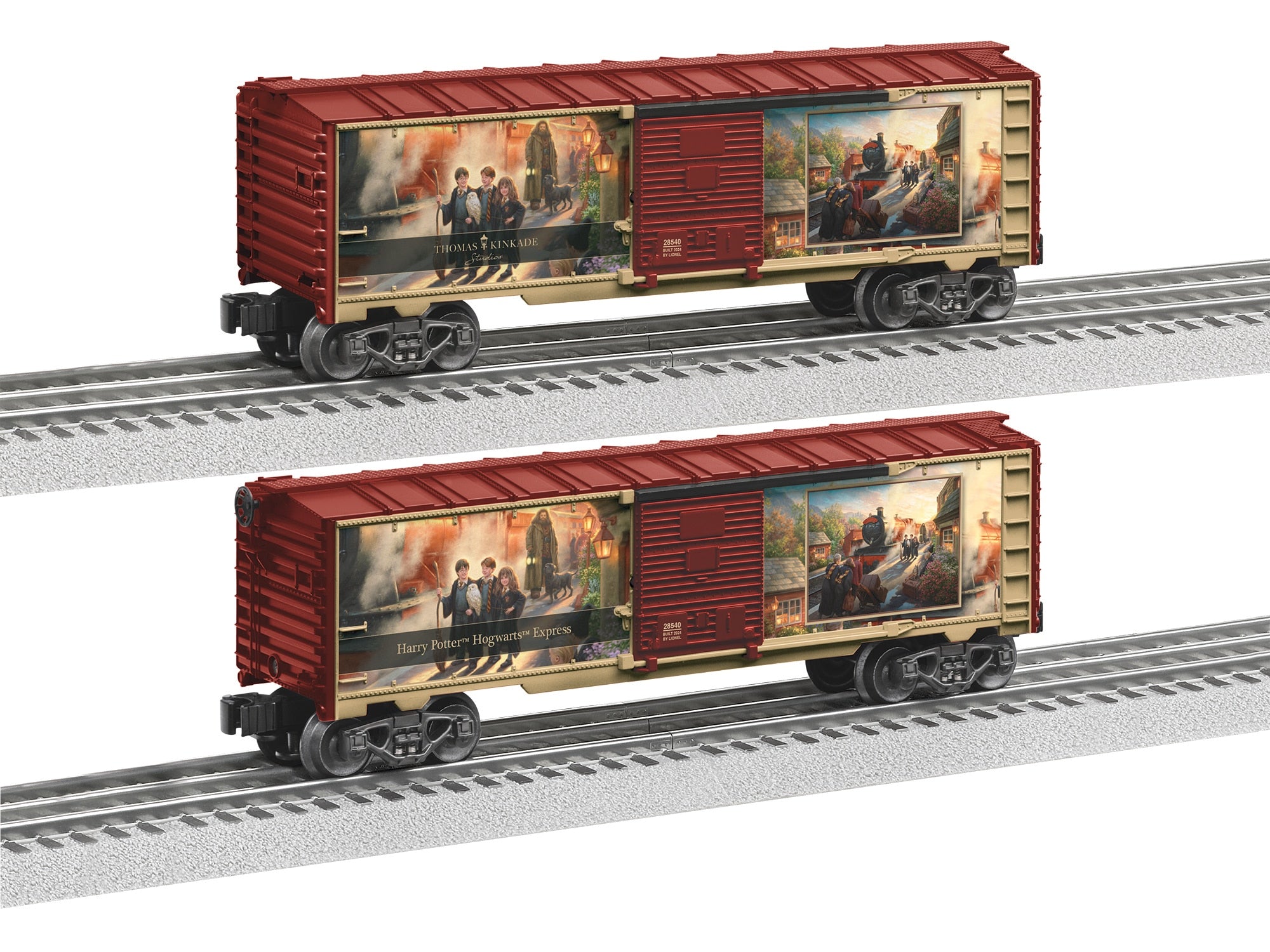 PREORDER Lionel O 2528540 Thomas Kinkade Studios Boxcar, Harry Potter Hogwarts Express | 89.99