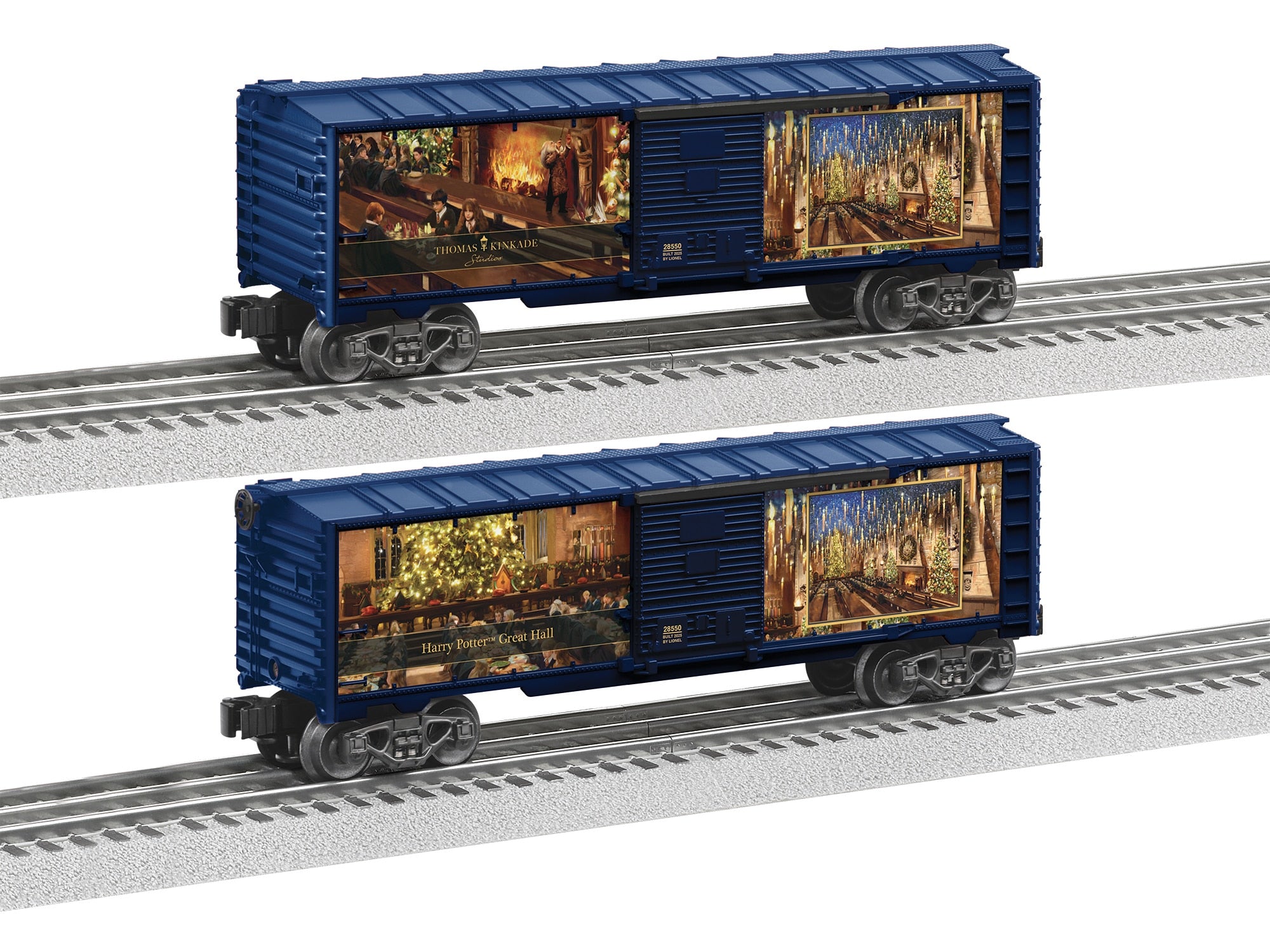 PREORDER Lionel O 2528550 Thomas Kinkade Studios Boxcar, Harry Potter Great Hall | 89.99