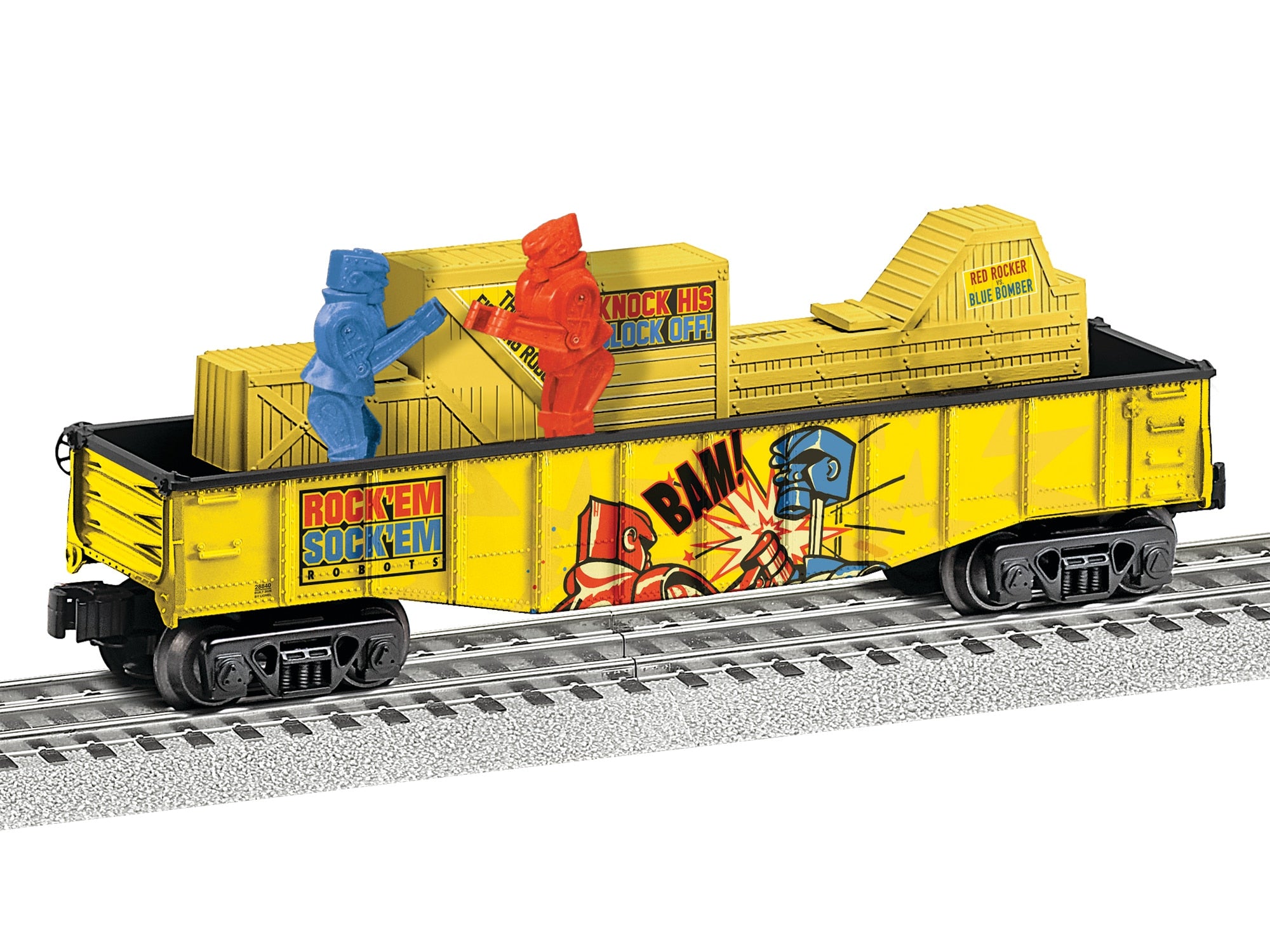 PREORDER Lionel O 2528840 Chasing Gondola, Mattel Rock Em Sock Em Robots | 116.99