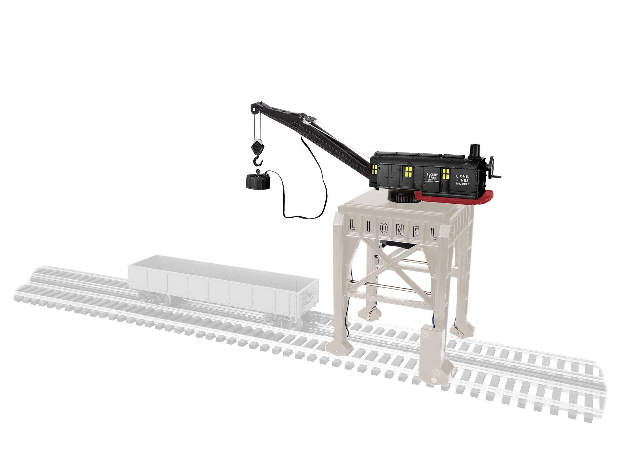 PREORDER Lionel O 2529010 Command Control Gantry Crane, Lionel Lines #282R | 404.99