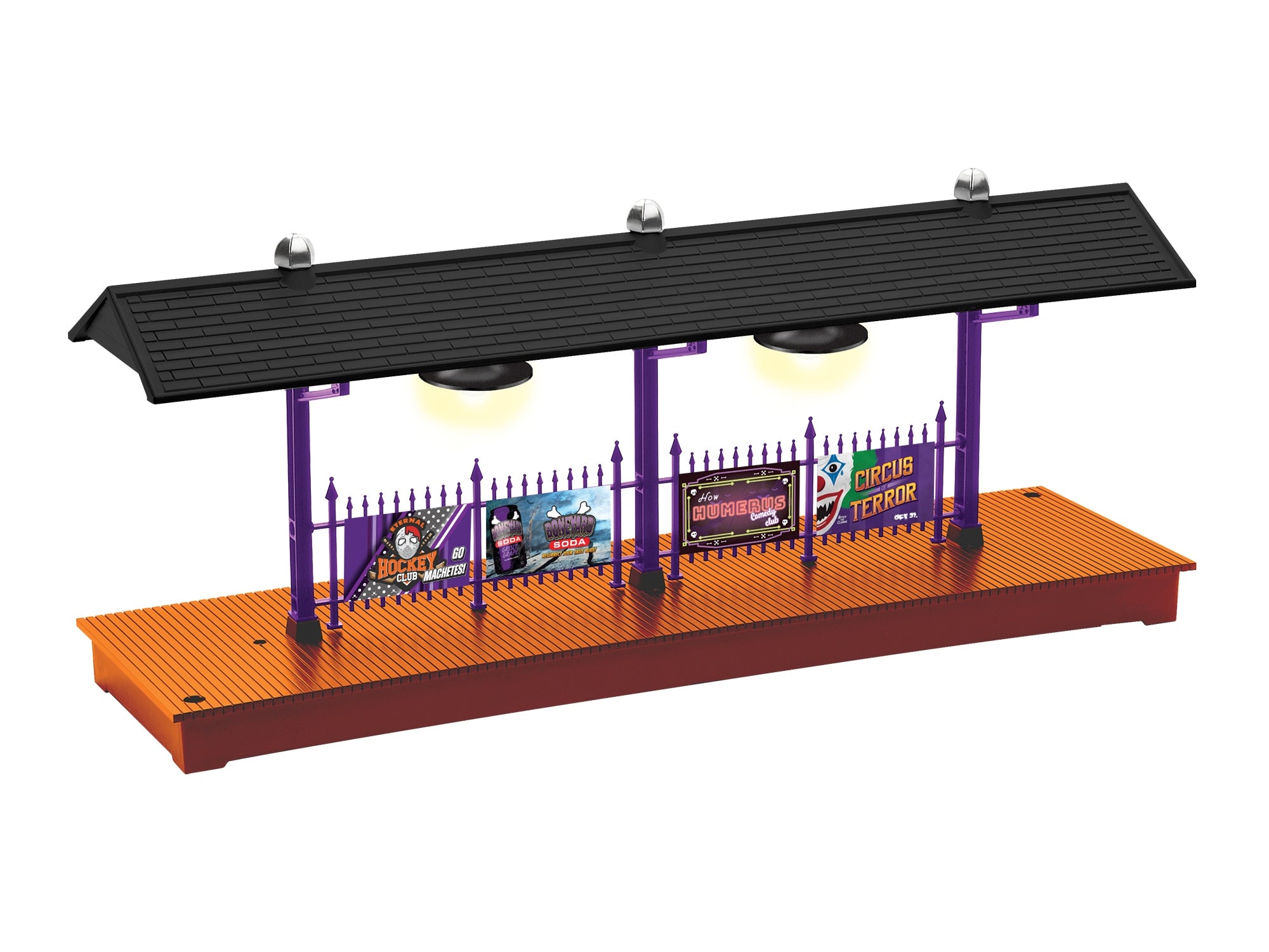 PREORDER Lionel O 2529100 Lighted Station Platform, Halloween | 49.49