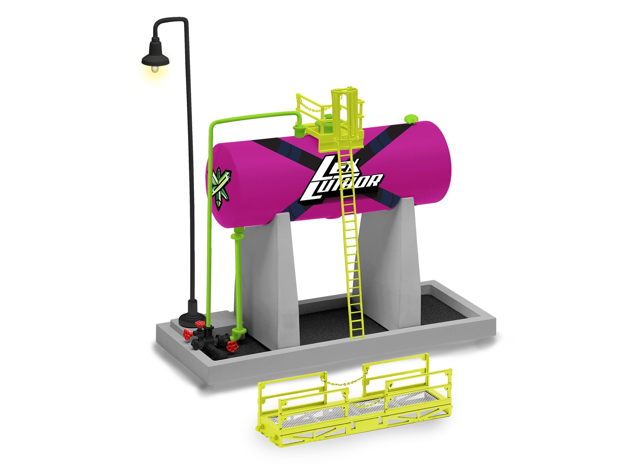 PREORDER Lionel O 2529150 Elevated Tank, DC Comics Lexcorp Kryptonite | 89.99