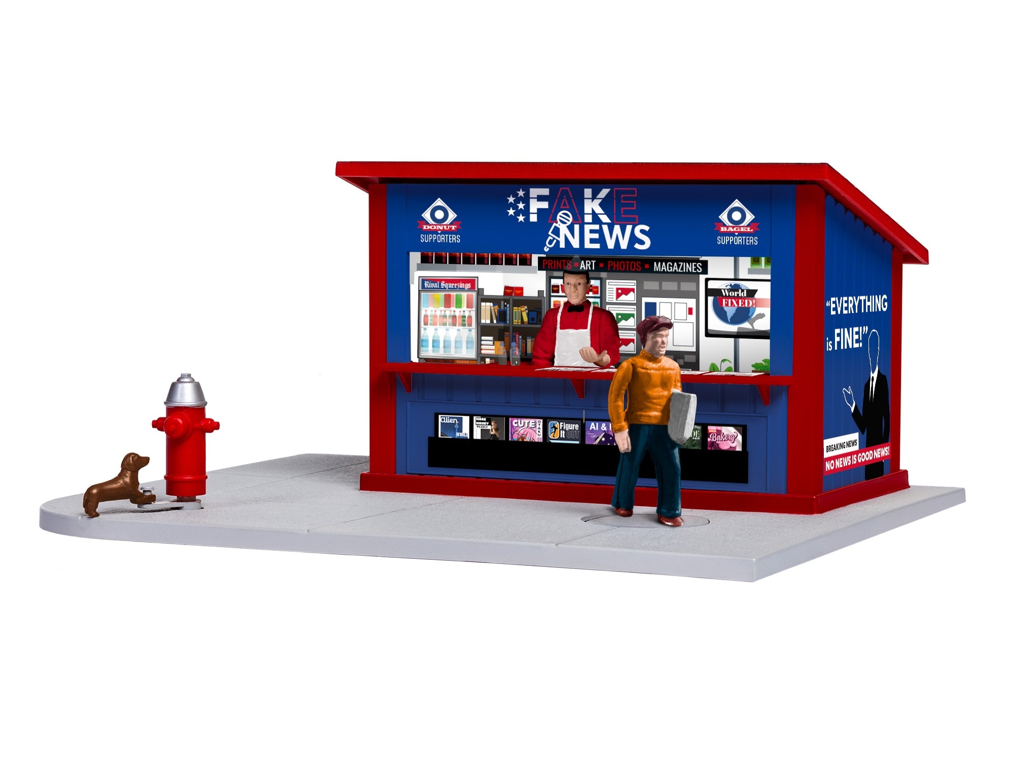 PREORDER Lionel O 2529260 Fake News Stand #2 | 143.99