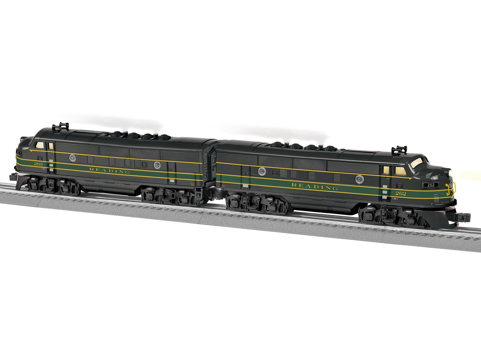PREORDER Lionel O 2534080 F3 AA Diesel Locomotive, Reading (LionChief Plus 2.0 Equipped) | 809.99