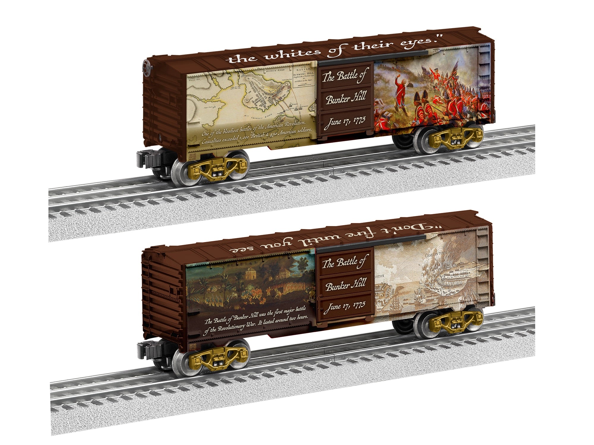 PREORDER Lionel O 2538140 Boxcar, Battle of Bunker Hill 250th Anniversary | 98.99