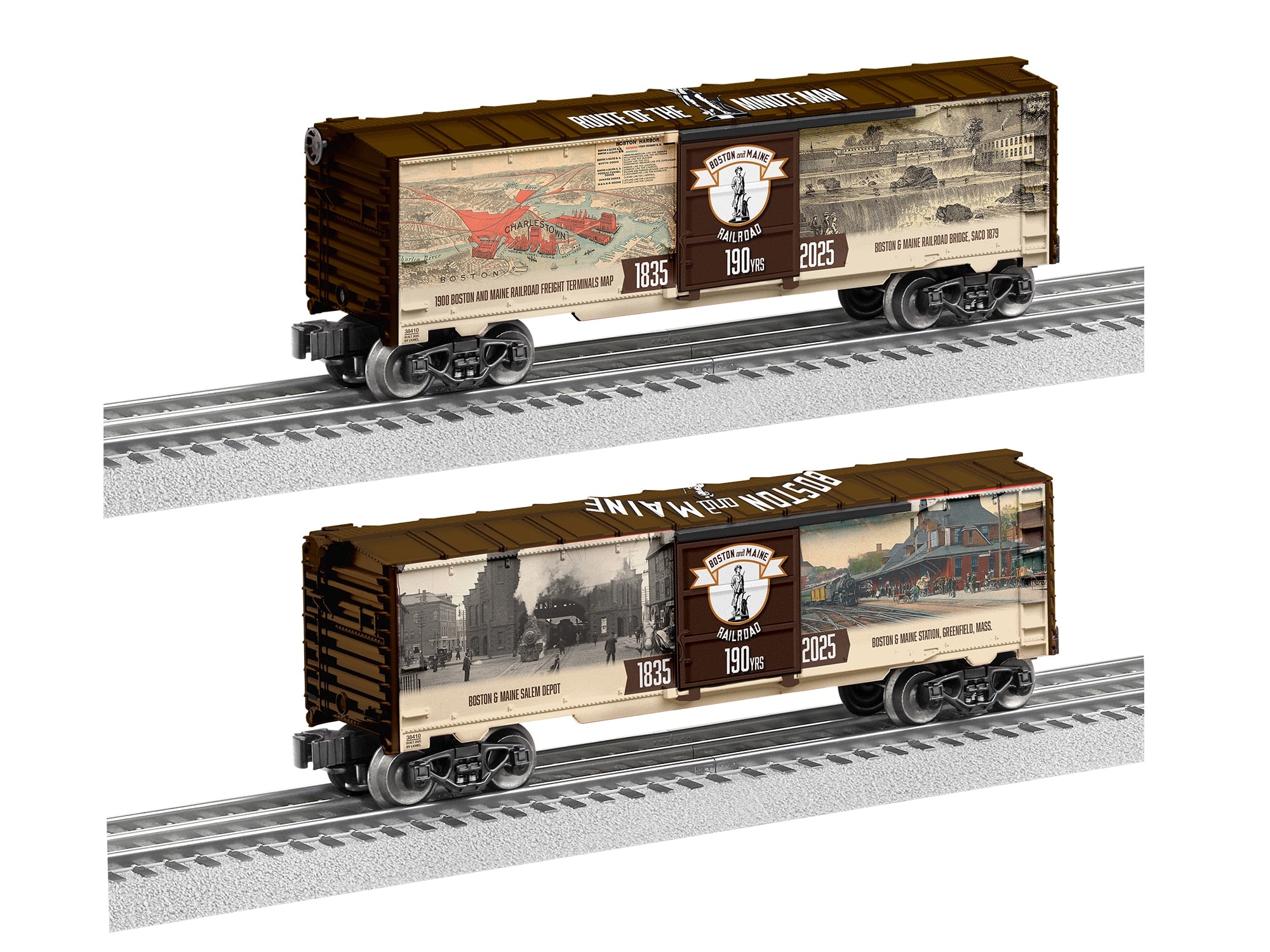PREORDER Lionel O 2538410 MUSA Boxcar, Boston & Maine 190th Anniversary