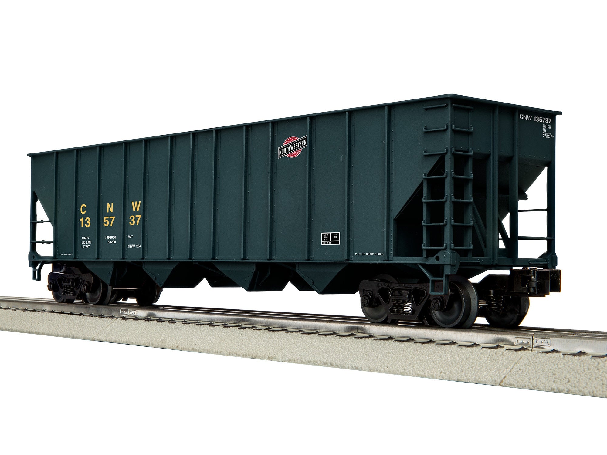PREORDER Lionel O 2542259 4-Bay Hopper, Chicago & North Western #135737 | 80.99