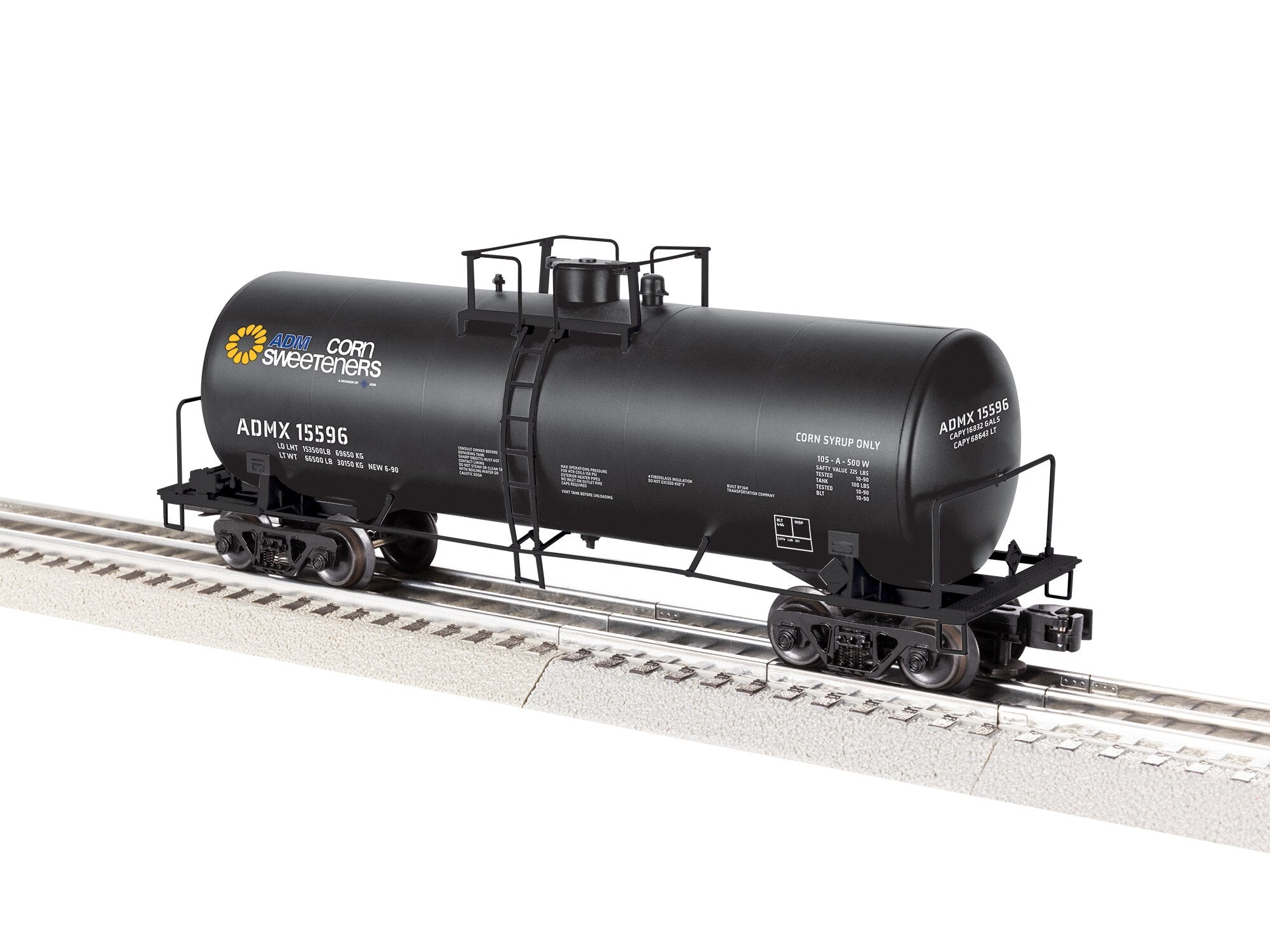 PREORDER Lionel O 2542362 40' Tank Car, Archer-Daniels-Midland #15596 | 80.99