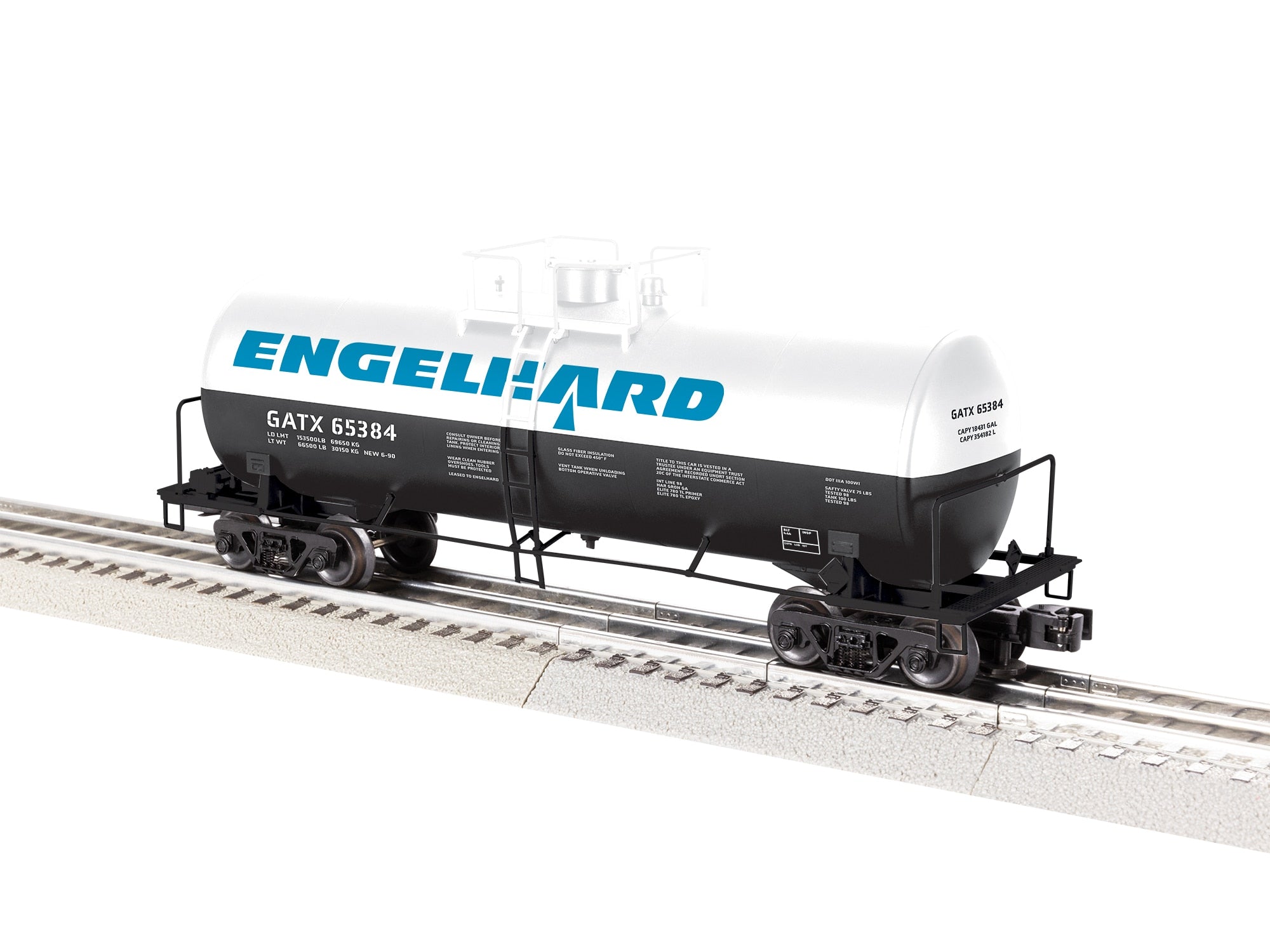 PREORDER Lionel O 2542372 40' Tank Car, Engelhard #65384 | 80.99