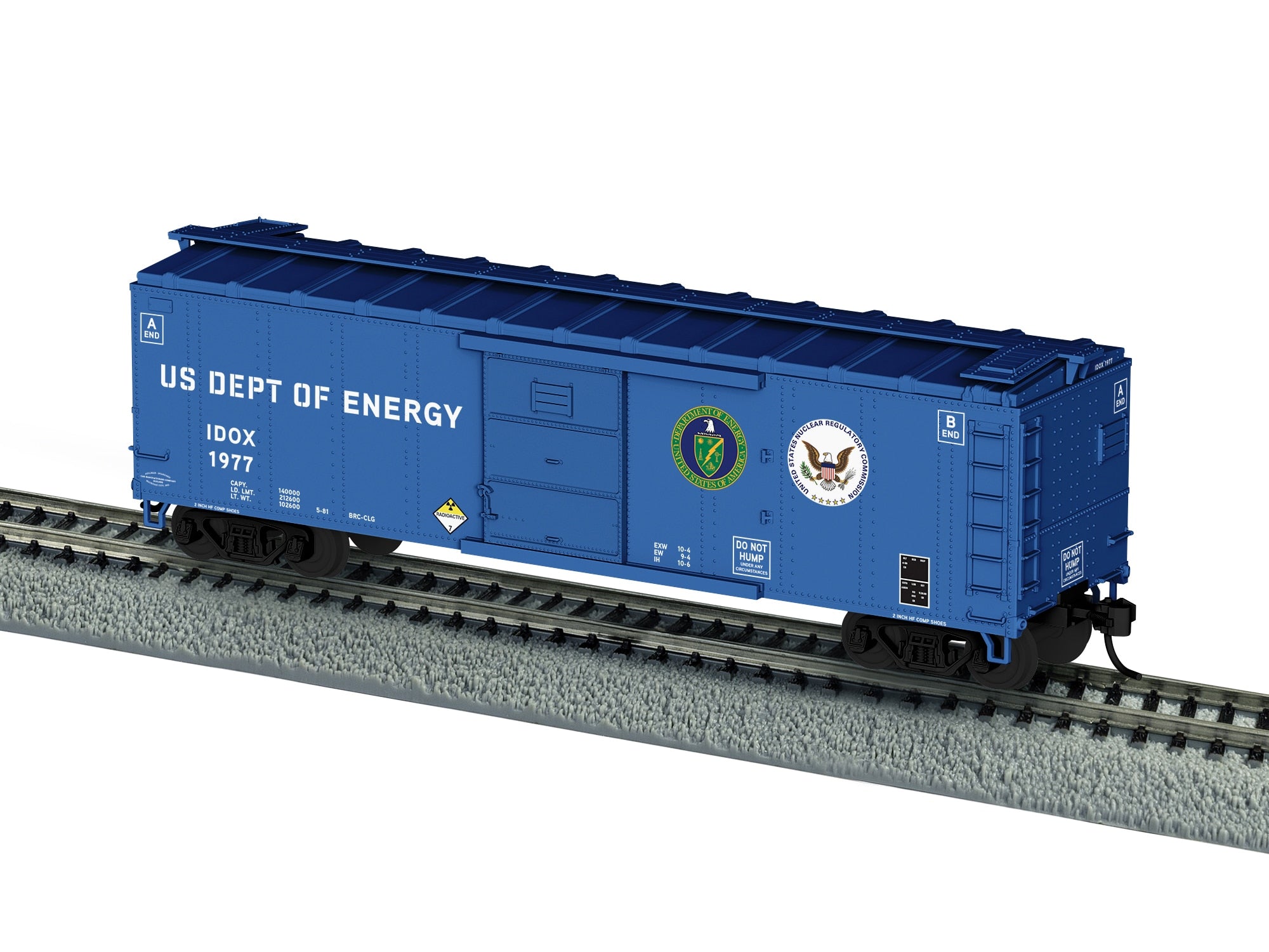 PREORDER Lionel HO 2554320 Glow in the Dark Sound Boxcar, US Department of Energy NRC #1977