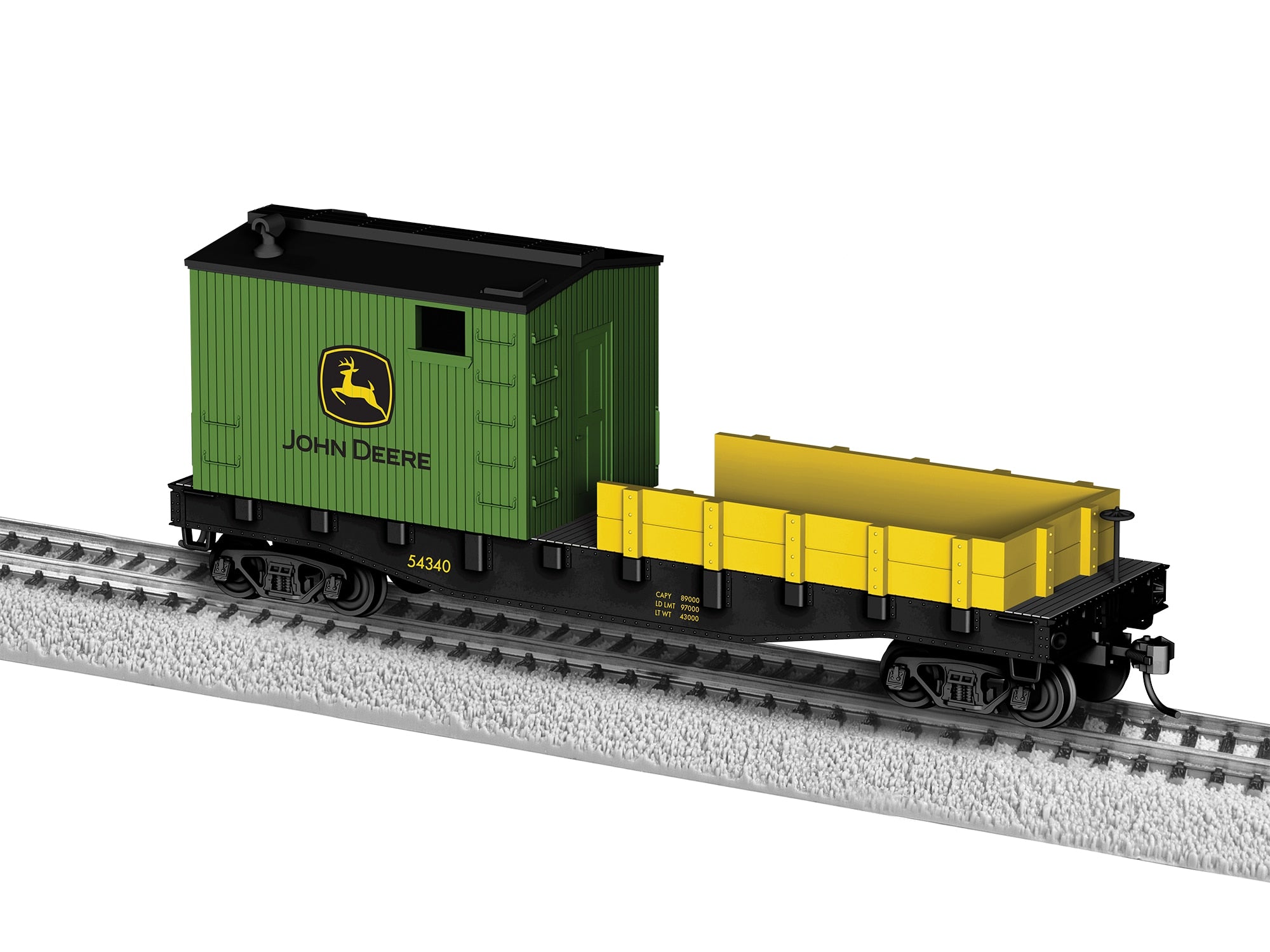 PREORDER Lionel HO 2554340 Work Caboose, John Deere #54340