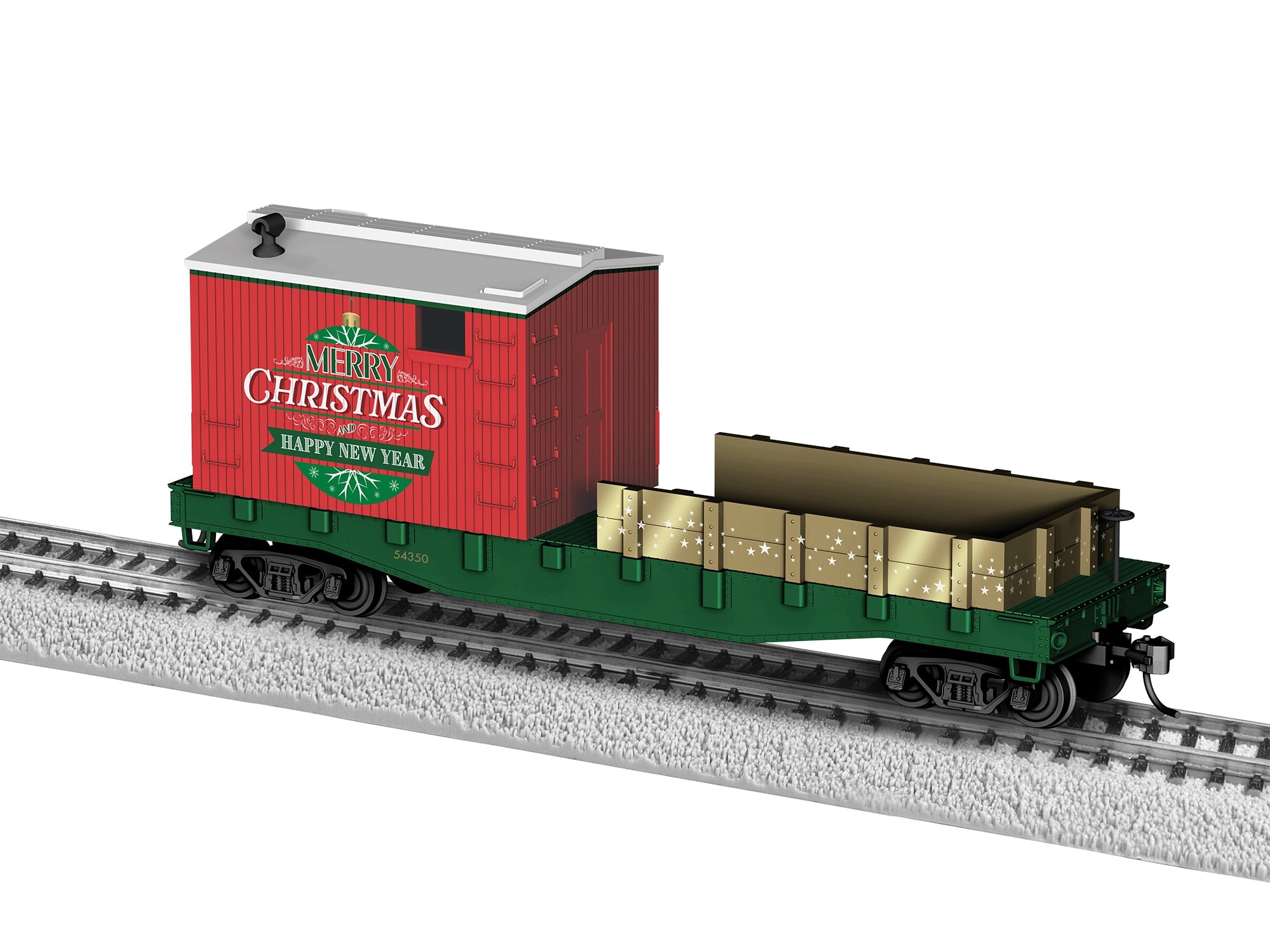 PREORDER Lionel HO 2554350 Work Caboose, Christmas #54350