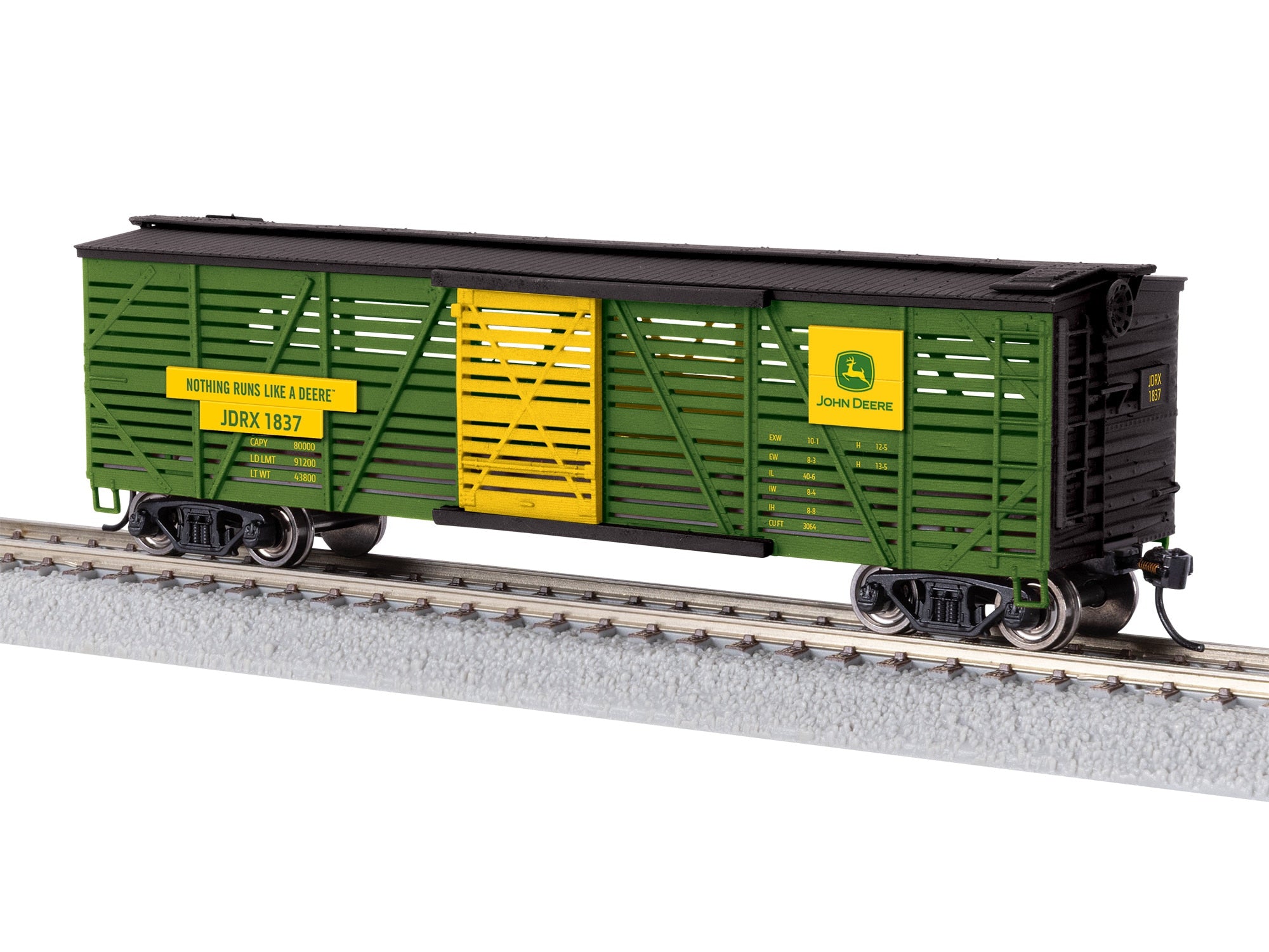 PREORDER Lionel HO 2554400 Stock Car, John Deere #1837
