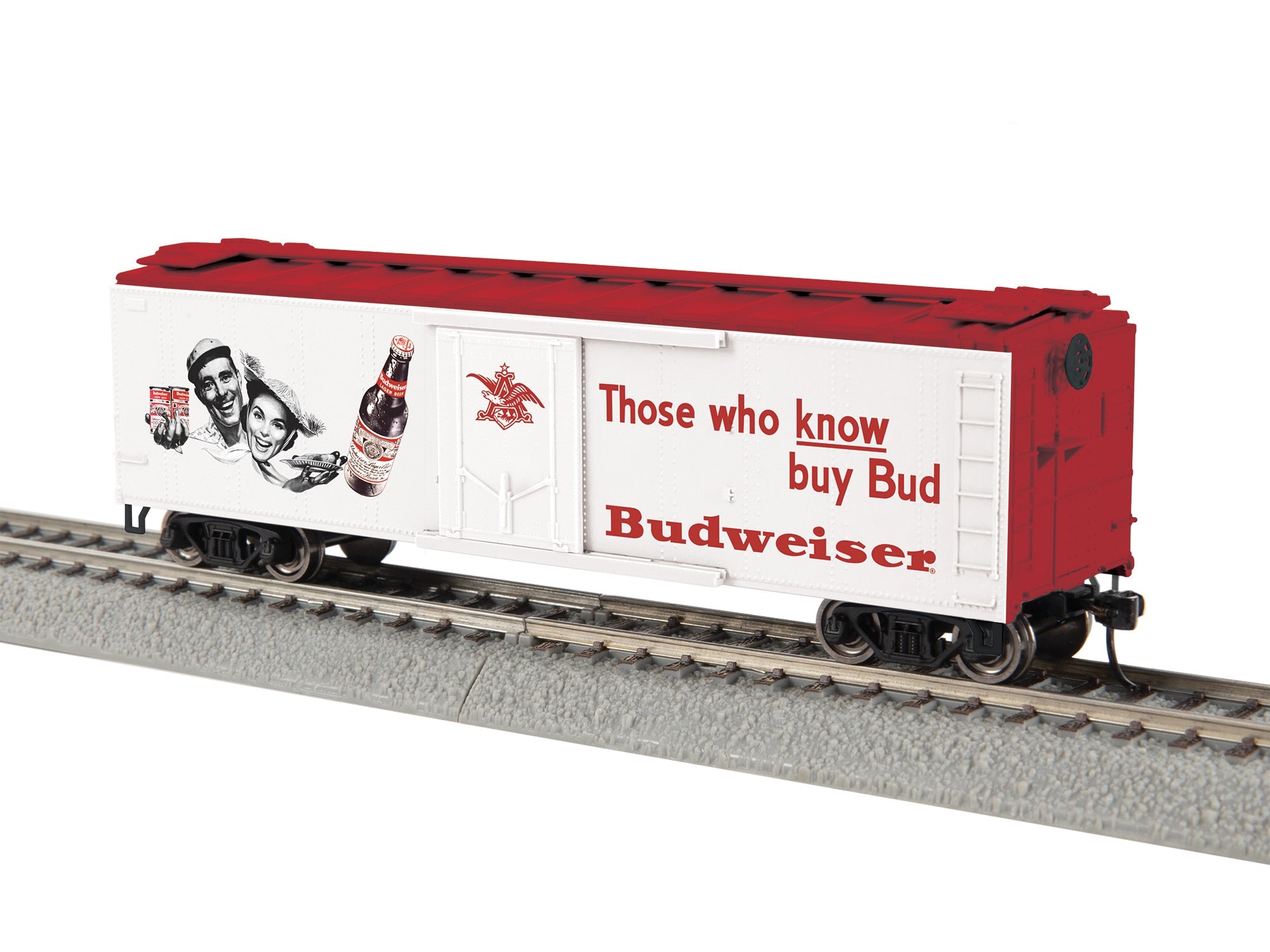 PREORDER Lionel HO 2554530 Reefer, Budweiser "Those Who Know"