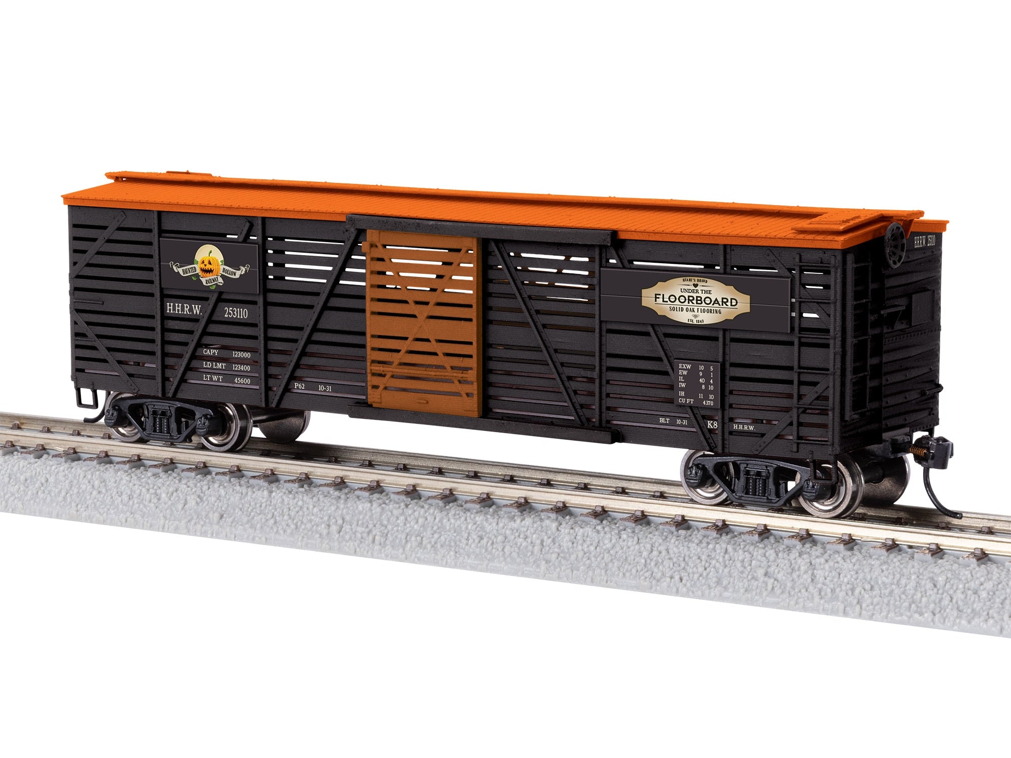 PREORDER Lionel HO 2554570 Stock Car, Halloween Hearts Brand #253110