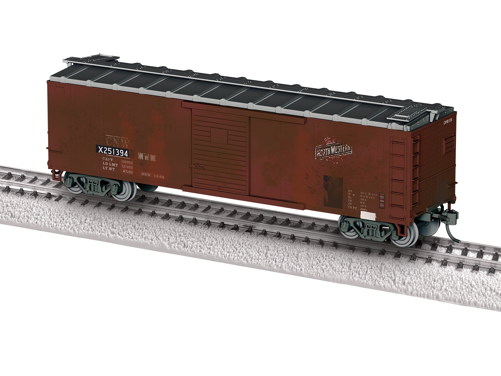 PREORDER Lionel HO 2554630 Weathered Boxcar, Chicago & North Western #X251394